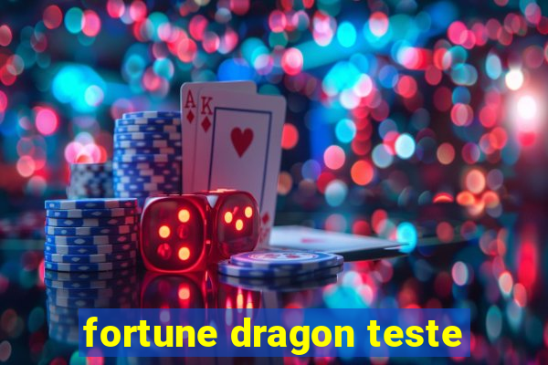 fortune dragon teste